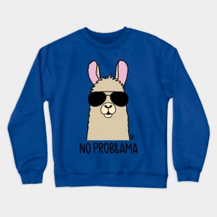 NO PROBLLAMA Crewneck Sweatshirt